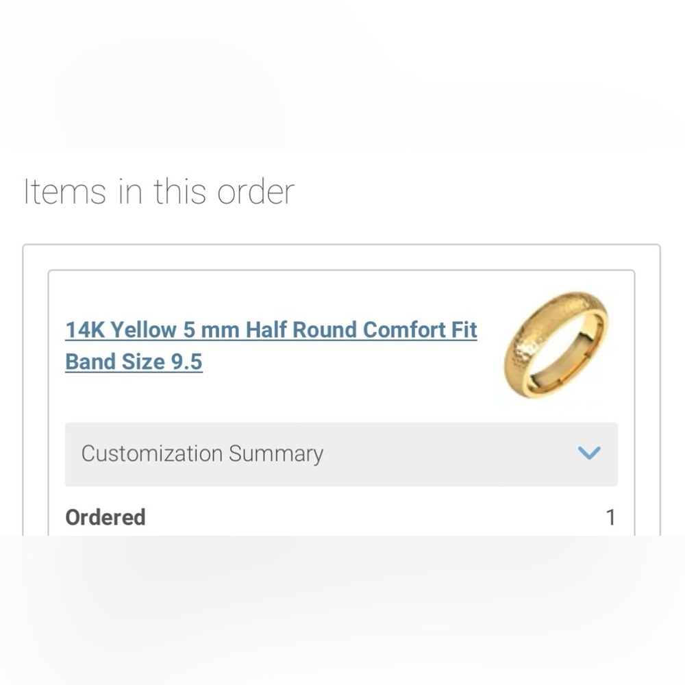 Yellow gold men’s band 5mm